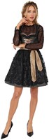Dirndl Taina Zwart-Goud (50cm) (2)