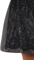 Dirndl Taina Zwart-Goud (50cm) (detail rok)