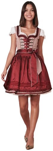 Tamila Dirndl Bordeaux (50cm)