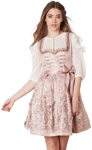 Joelle Dirndl Roze (60cm) - 2dlg.