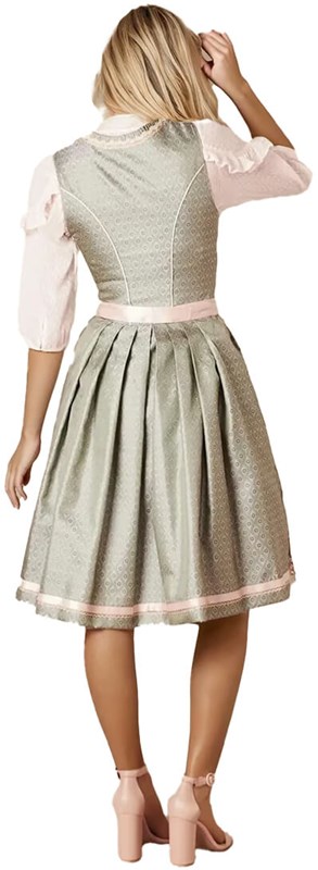 Dirndl Guilia Lichtgroen (60cm) (achterkant)