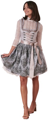 Nessa DIrndl Lichtgrijs (50cm)