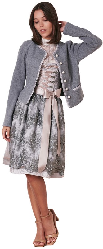 Dirndl Nessa Lichtgrijs (60cm) (6)
