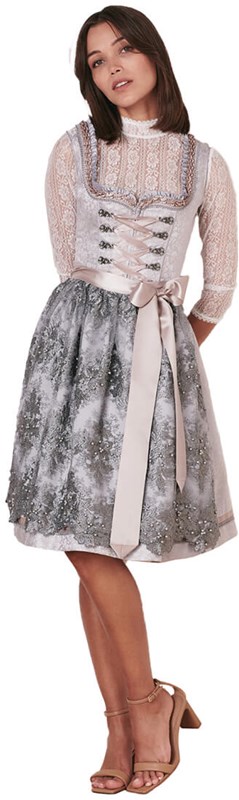 Dirndl Nessa Lichtgrijs (60cm) (8)