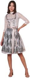 Nessa DIrndl Lichtgrijs (60cm)