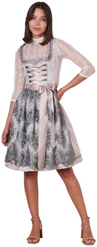 Nessa DIrndl Lichtgrijs (60cm)