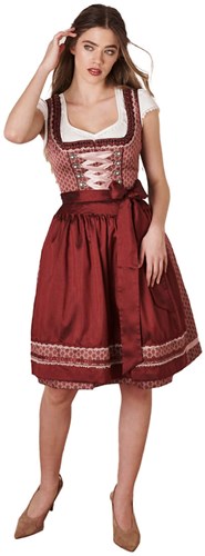 Alica Dirndl Bordeaux (60cm)