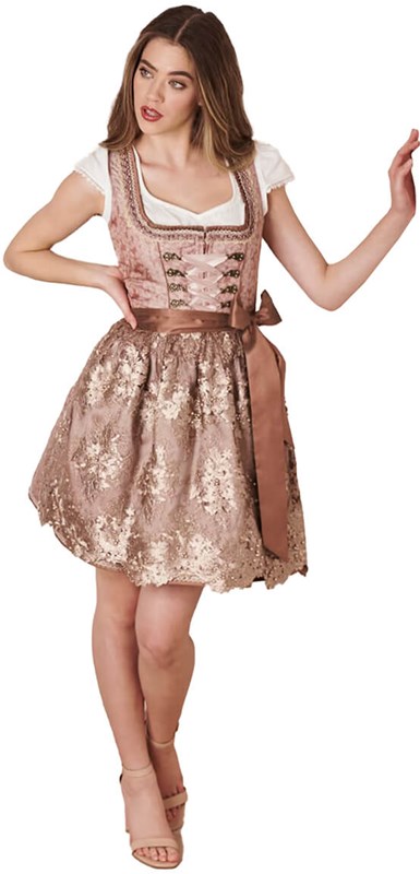 Dirndl Irmi Roze (50cm) (2)