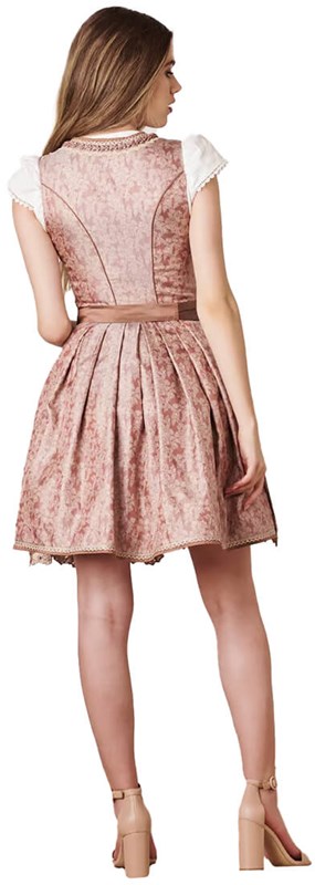 Dirndl Irmi Roze (50cm) (achterkant)