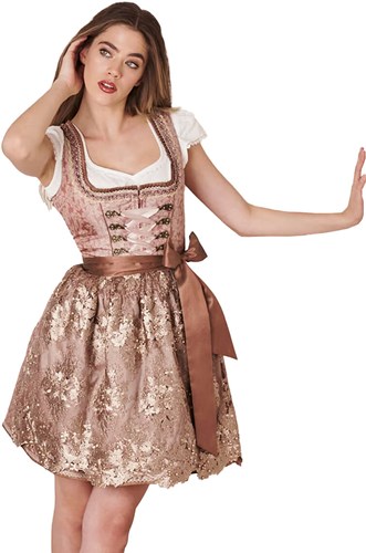 Irmi Dirndl Oud Roze (50cm)