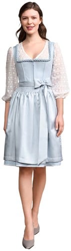 Luxe Dirndl Oceana Lichtblauw (60cm) - 2dlg
