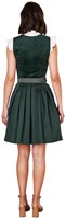 Dirndl Alisha Donkergroen Luxe (50cm) - 2dlg (achterkant)