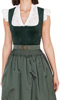 Dirndl Alisha Donkergroen Luxe (50cm) - 2dlg (detail 1)