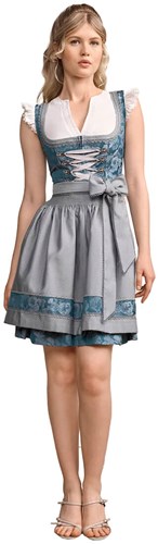 Luxe Dirndl Zakia Petrol (50cm) - 2dlg