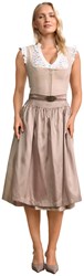 Evi Dirndl Beige Luxe (70cm) - 2dlg
