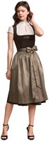 Cari Dirndl Donkerbruin Luxe (70cm) - 2dlg