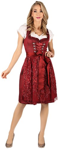 Dirndl Rood Michaela (60cm) - 2dlg