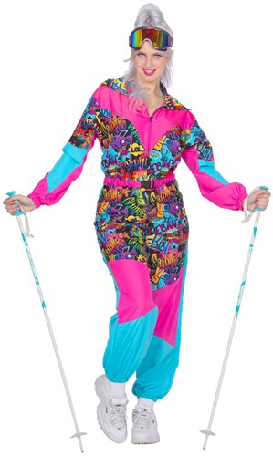 Fout Eighties Print Skipak voor Dames