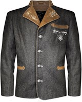 Trachten Jas Luxe Tiroler (Wol-Geitenleer) 