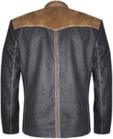 Trachten Jas Luxe Tiroler (Wol-Geitenleer) -2