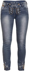 Luxe Tiroler Dames Trachten Jeans 