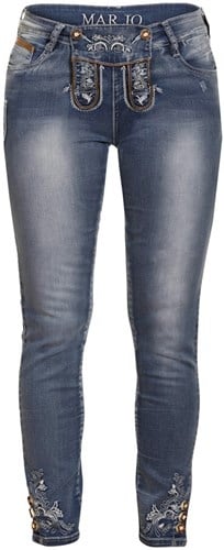 Luxe Tiroler Dames Trachten Jeans 