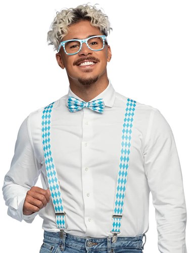 Accessoire Oktoberfest Set Bavaria 3dlg.