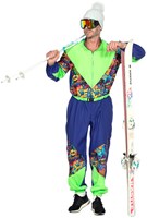 Fout Eighties Print Skipak voor Heren