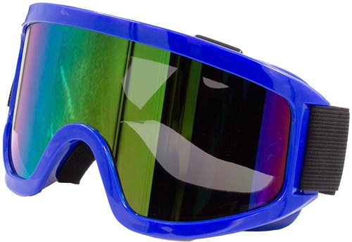 Panter Skibril met Regenboog Olieglas