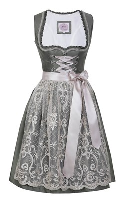 Lotte Groen-Beige Dirndl Luxe (58cm)
