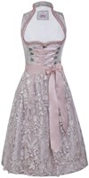 Luxe Dirndl Josefa Roze en Taupe (65cm)