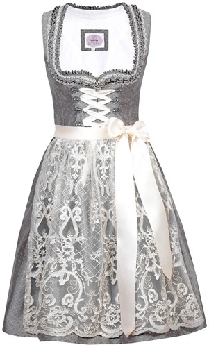Sarina Bruin-Beige Dirndl Luxe (58cm)