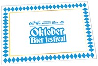 Oktober Bier Festival Placemats Papier 6st - 40x30cm