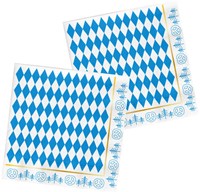 Oktober Bier Festival Servetten 20st - 33x33cm
