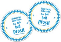 Oktober Bier Festival Onderzetters 6st - Ø13cm