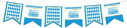 Oktober Bier Festival Vlaggenlijn Papier - 10m