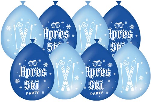 Après Ski Ballonnen Oktoberfest - 8st