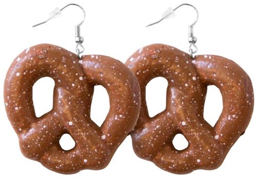 Pretzel Oorbellen Oktoberfest