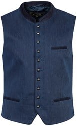 Donkerblauwe Trachtenvest Agonis