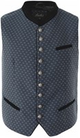 Trachten Vest Lukas Blauw (product)