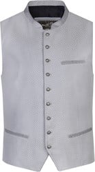 Luxe Trachtenvest Paul Zilvergrijs
