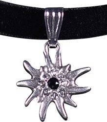 Oktoberfest Choker met Edelweiss