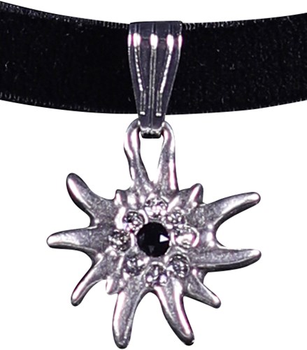 Oktoberfest Choker met Edelweiss