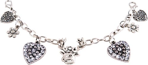 Dirndl Ketting met Strass Luxe