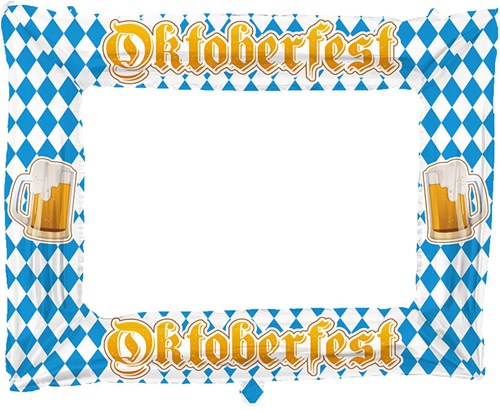 Fotolijst Folieballon Oktoberfest (85x66cm)