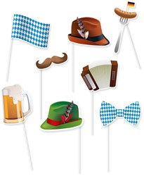 Oktoberfest Photo Booth Props - 8st