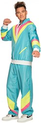 Trainingspak Retro Blue voor Heren