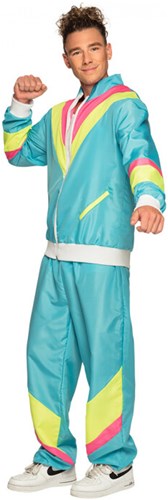 Trainingspak Retro Blue voor Heren