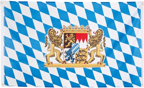 Vlag Oktoberfest Logo Bayern / Beieren (150x90cm)