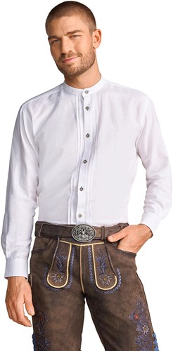 Remo Trachten Overhemd Blauw - 75% Katoen